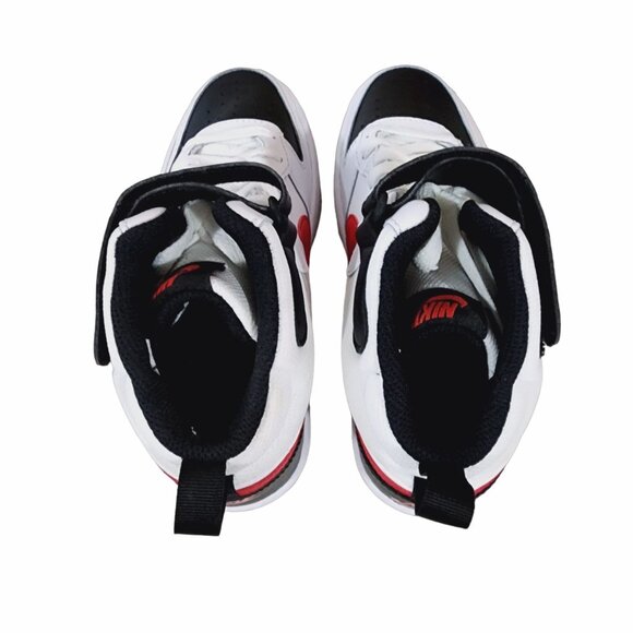 ❤️❤️❤️Nike Court Borough Mid 2 Sz 6.5Y Big Kid Shoes White Red School CD7782-110 - Picture 11 of 13